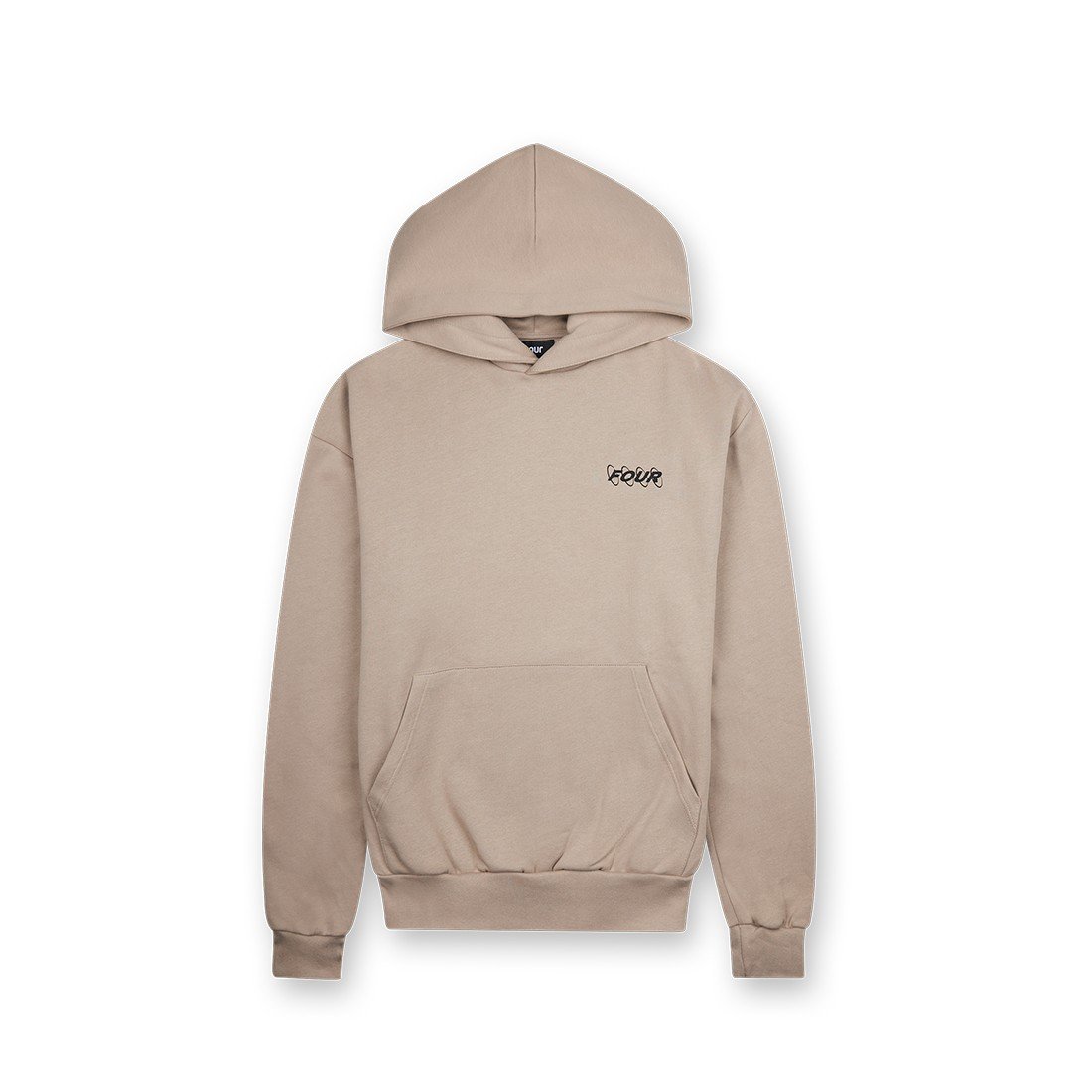 Athletics Embroidered Relaxed Hoodie - Black - 图片 3
