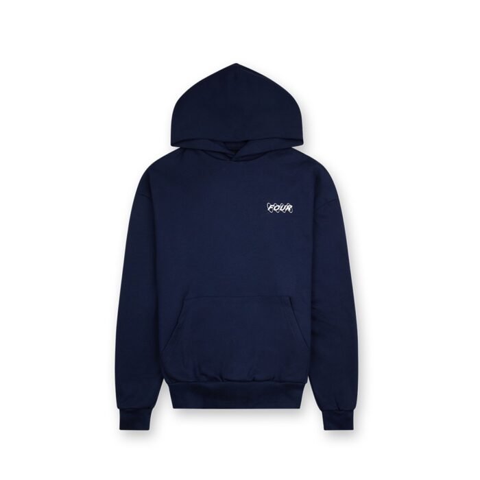 Athletics Embroidered Relaxed Hoodie - Black - 图片 4