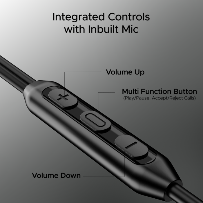 Bassheads 100C | Wired Earphone with Type-C Jack, boAt Signature Sound, In-built Mic, Integrated Controls - 图片 3