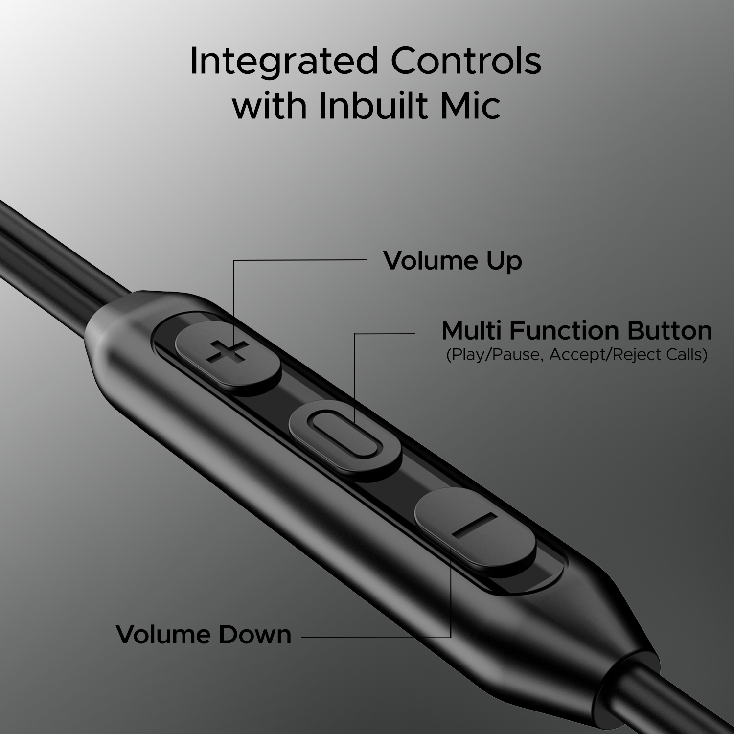 Bassheads 100C | Wired Earphone with Type-C Jack, boAt Signature Sound, In-built Mic, Integrated Controls - 图片 3