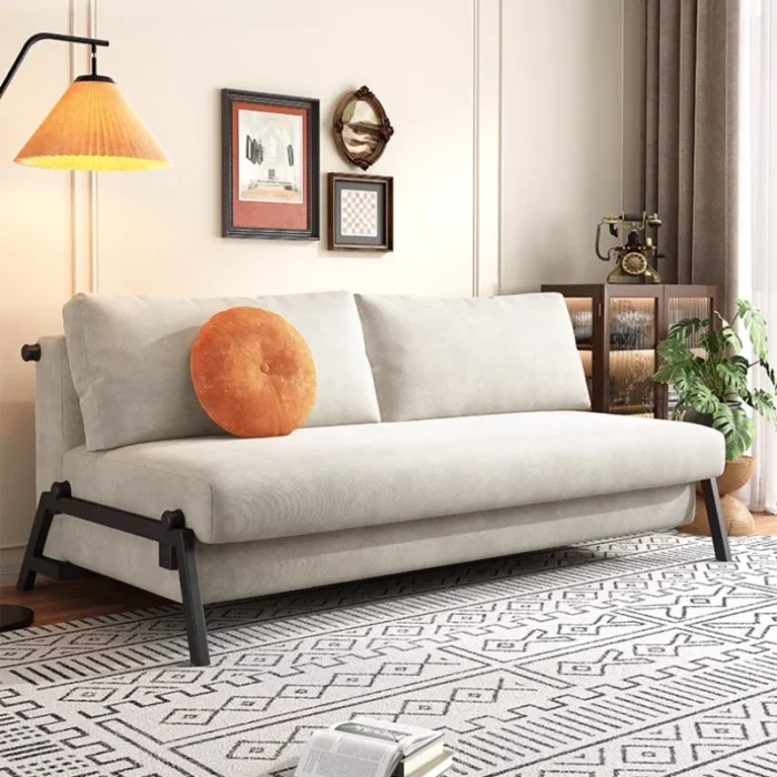 Comfortable Minimalist Sofa Folding Single Multifunctional Bed Small Sofa Lounge Cheap Office Sofas Camas Living Room Furniture - 图片 5