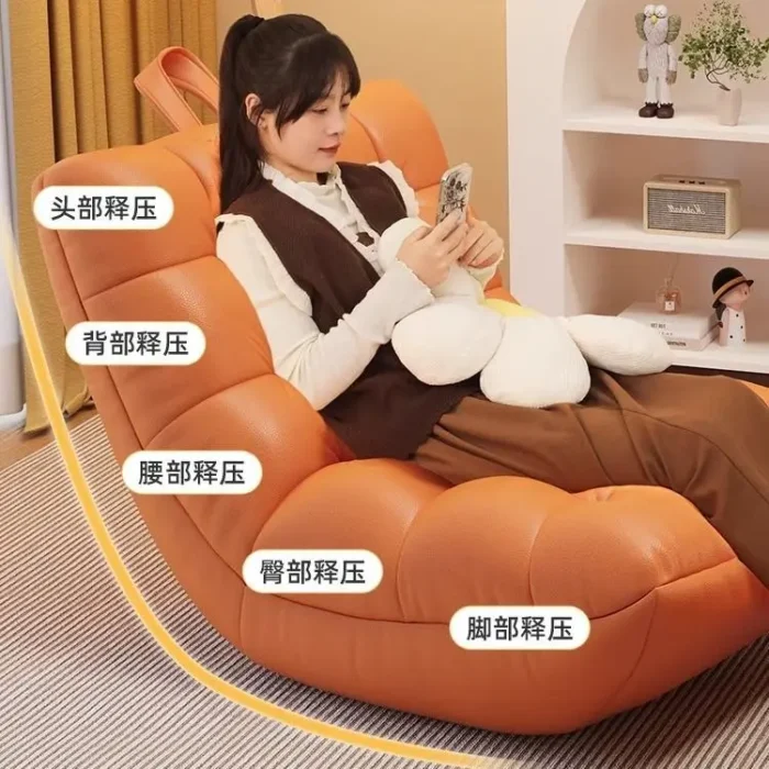 Lazy people can lie down and sleep on tatami beds, small sofas, leisure balconies, single person caterpillar lounge chairs - 图片 4