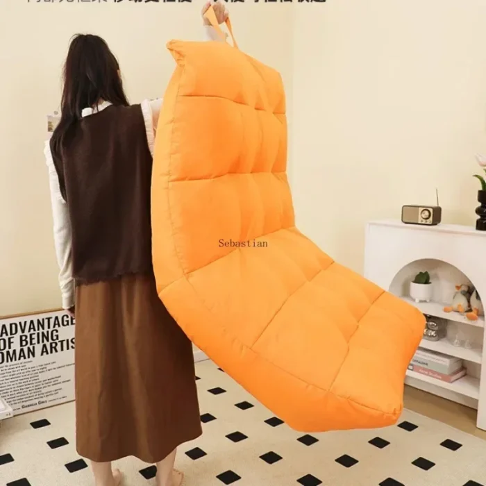 Lazy people can lie down and sleep on tatami beds, small sofas, leisure balconies, single person caterpillar lounge chairs - 图片 2
