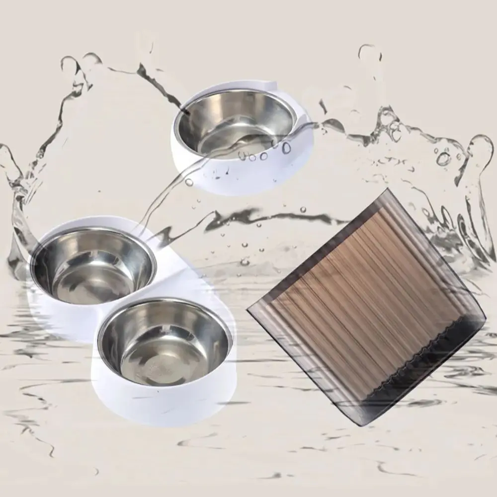 5L Double Bowls Smart Automatic Cat Feeder With Camera Cat Dry Food Video Dispenser Pet Smart Voice Recorder Auto Feeder For Dog - 图片 6
