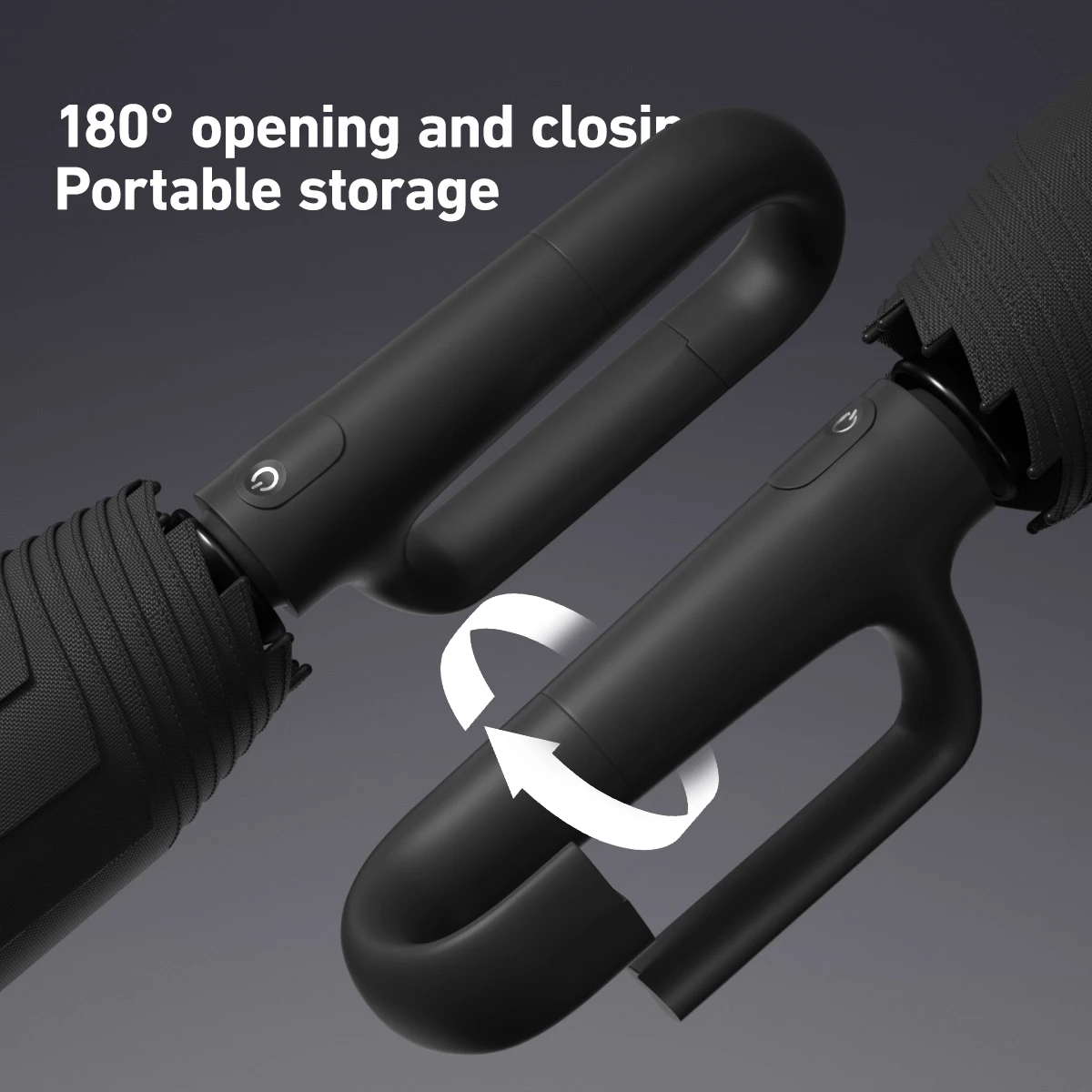 1 Handle Fully Automatic Folding Umbrella with Buckle, Easy to Carry Larger, Thicker and Sturdy. Suitable for Men and Women, Portable and Windproof, Double-Layer Windproof, Various Umbrella Bones, Snap or Rotating Handles, Various Colors to Choose from - 图片 4