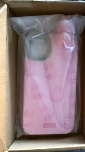 Silicone Suede Labubu Phone Case For Iphone 11 12 13 14 15 16pro Max Plus 16pro 15pro Diy Soft Brown Cover Coque Fall Prevention photo review