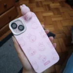2025 New Ins Cartoon Cute 3d Labubu Handheld Rope Phone 16 Promax Phone Case For iphone 15 14 13 12 11 Pro Max Anti Fall Cover photo review