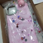 Silicone Suede Labubu Phone Case For Iphone 11 12 13 14 15 16pro Max Plus 16pro 15pro Diy Soft Brown Cover Coque Fall Prevention photo review