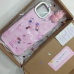 Silicone Suede Labubu Phone Case For Iphone 11 12 13 14 15 16pro Max Plus 16pro 15pro Diy Soft Brown Cover Coque Fall Prevention photo review