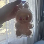 Protective Acrylic Case For Labubu V1/v2/v3  Transparent Portable Organizer Box Mystery Box Storage Case Display Bag photo review