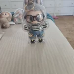 Protective Acrylic Case For Labubu V1/v2/v3  Transparent Portable Organizer Box Mystery Box Storage Case Display Bag photo review