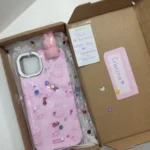 Silicone Suede Labubu Phone Case For Iphone 11 12 13 14 15 16pro Max Plus 16pro 15pro Diy Soft Brown Cover Coque Fall Prevention photo review