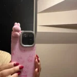 2025 New Ins Cartoon Cute 3d Labubu Handheld Rope Phone 16 Promax Phone Case For iphone 15 14 13 12 11 Pro Max Anti Fall Cover photo review