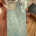 Silicone Suede Labubu Phone Case For Iphone 11 12 13 14 15 16pro Max Plus 16pro 15pro Diy Soft Brown Cover Coque Fall Prevention photo review