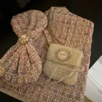 Zimomo Enamel Labubu Doll Clothing Large Clothes 58cm Labubu Celebrity Style Set Rich Miss Clothes Birthday Gift photo review