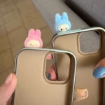 2025 New Ins Cartoon Cute 3d Labubu Handheld Rope Phone 16 Promax Phone Case For iphone 15 14 13 12 11 Pro Max Anti Fall Cover photo review