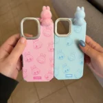 2025 New Ins Cartoon Cute 3d Labubu Handheld Rope Phone 16 Promax Phone Case For iphone 15 14 13 12 11 Pro Max Anti Fall Cover photo review